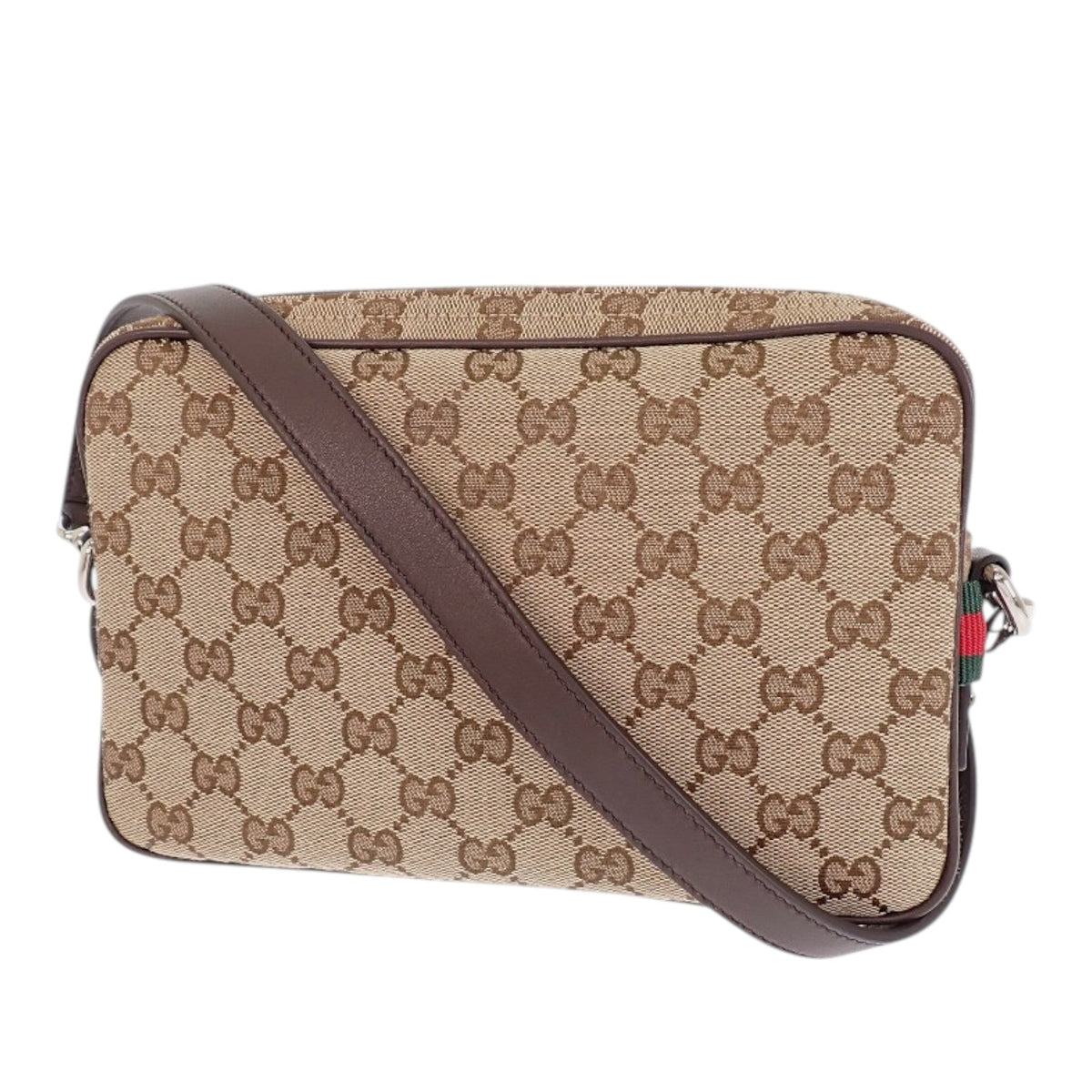Gucci Small GG Canvas Web Crossbody