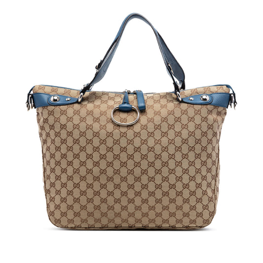 Gucci GG Canvas Icon Bit Satchel