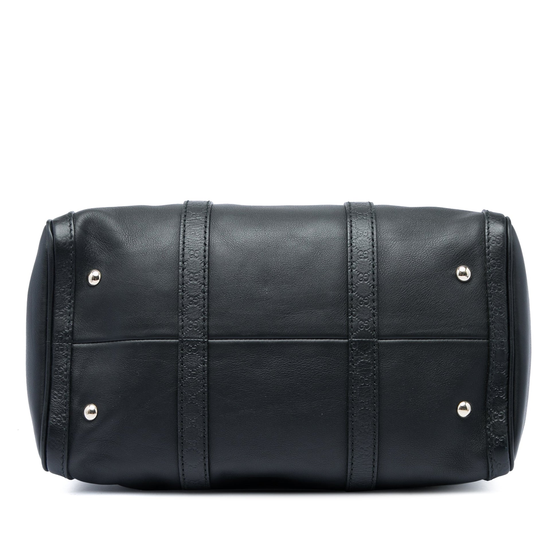 Gucci Medium Guccissima Trimmed Calfskin Joy Boston Bag