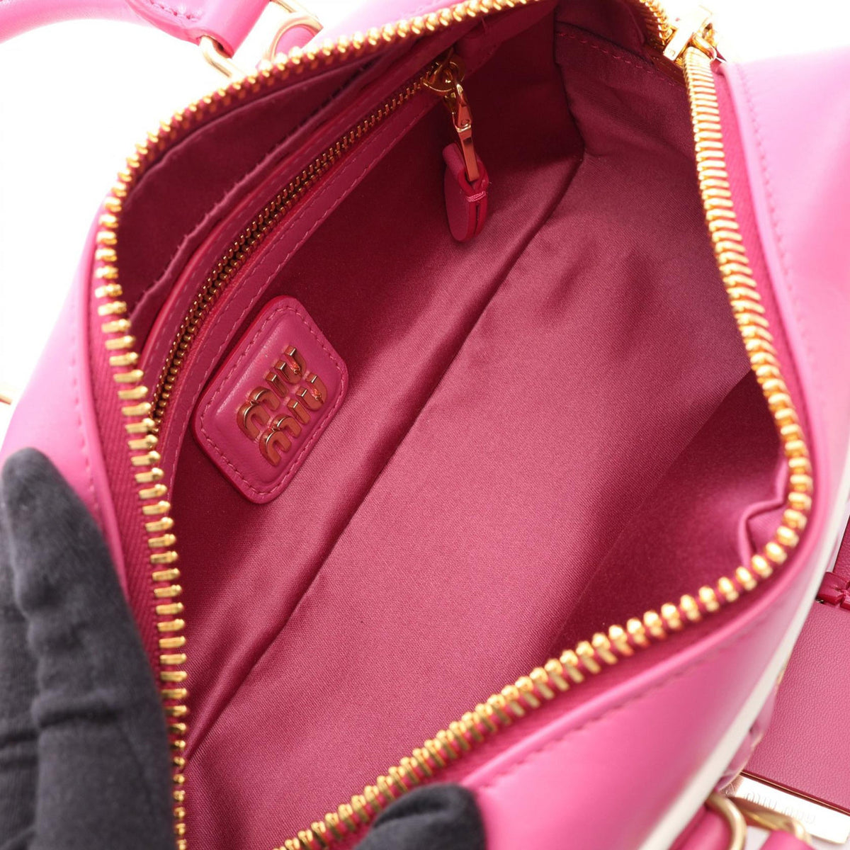Miu Miu Matelasse Arcadie Satchel