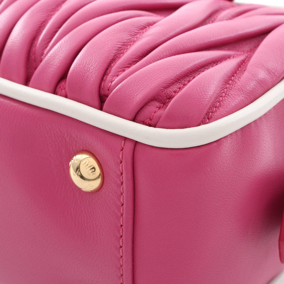 Miu Miu Matelasse Arcadie Satchel