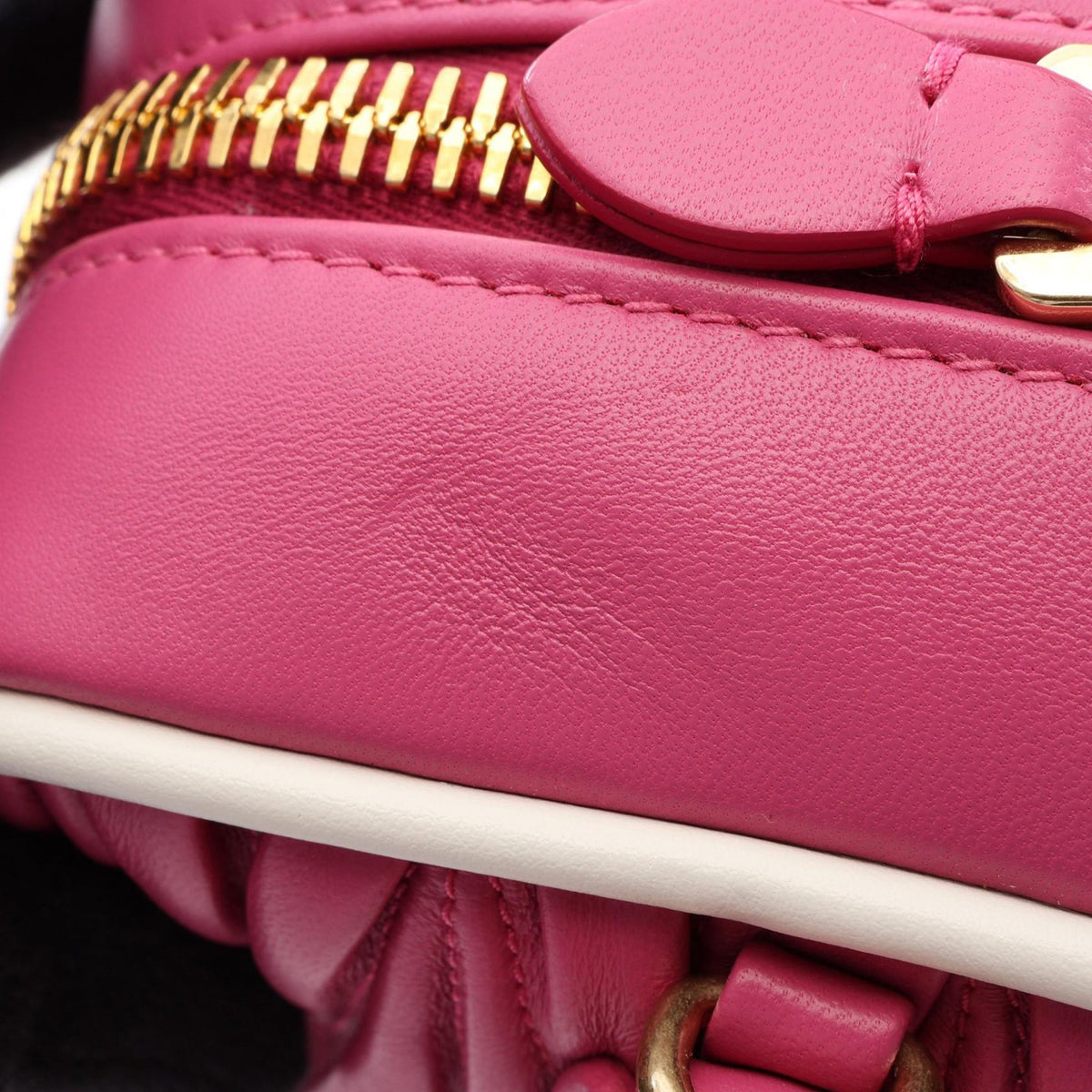 Miu Miu Matelasse Arcadie Satchel