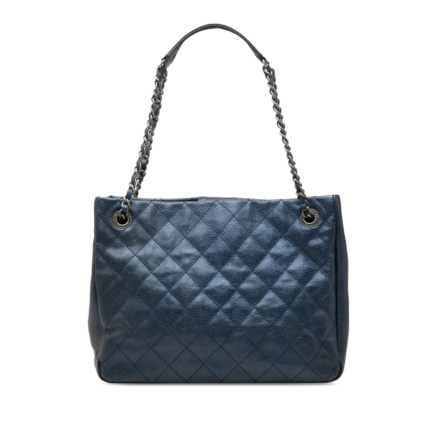 Chanel Medium Caviar Iridescent Chic Shopping Tote