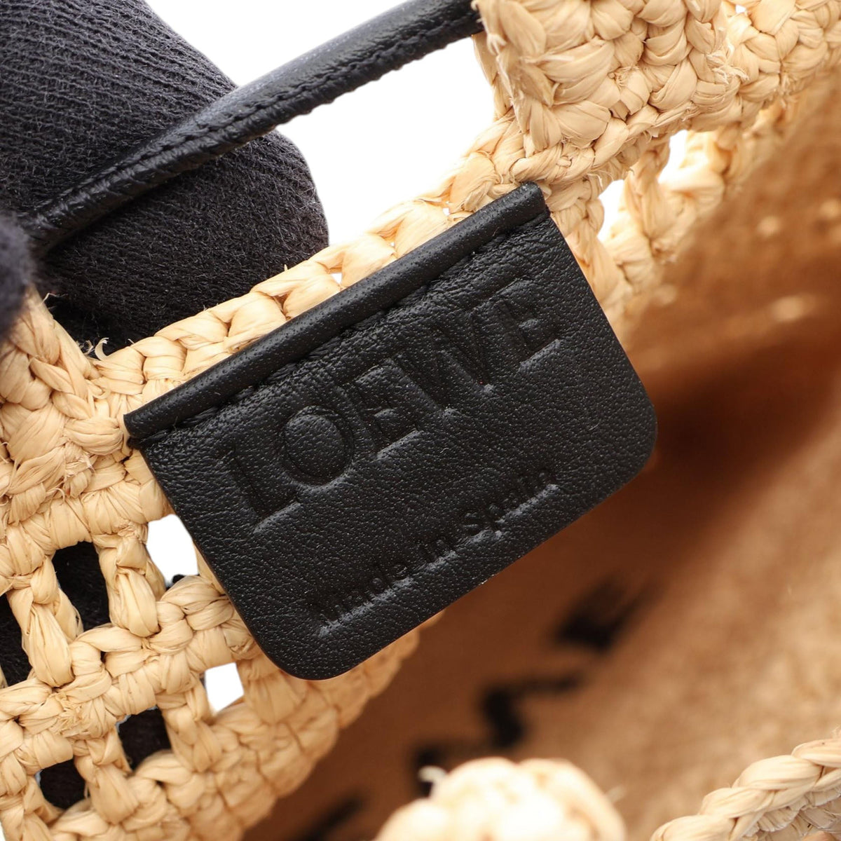 LOEWE Paulas Ibiza Raffia Crossbody
