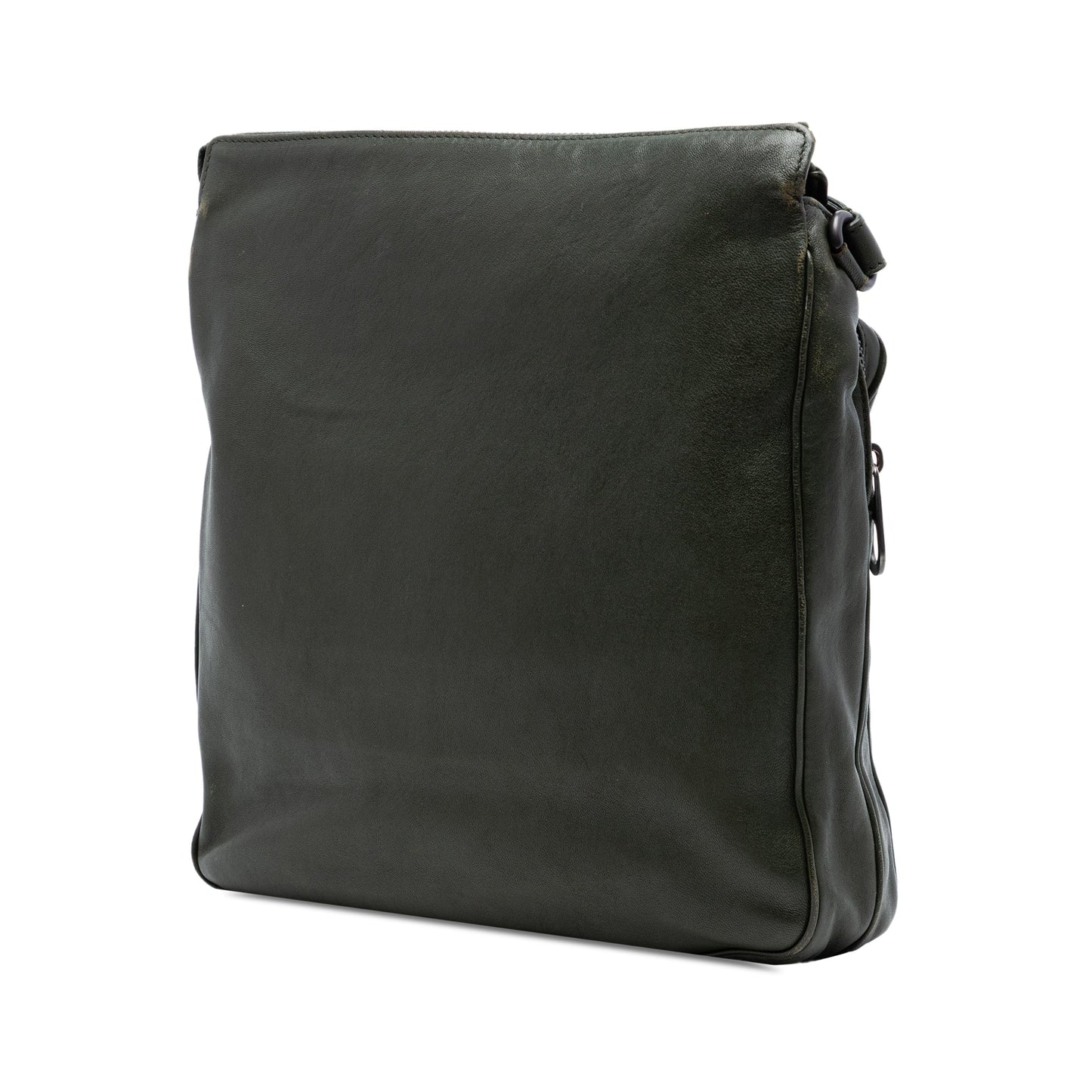 Bottega Veneta Intrecciato Trimmed Nappa Crossbody