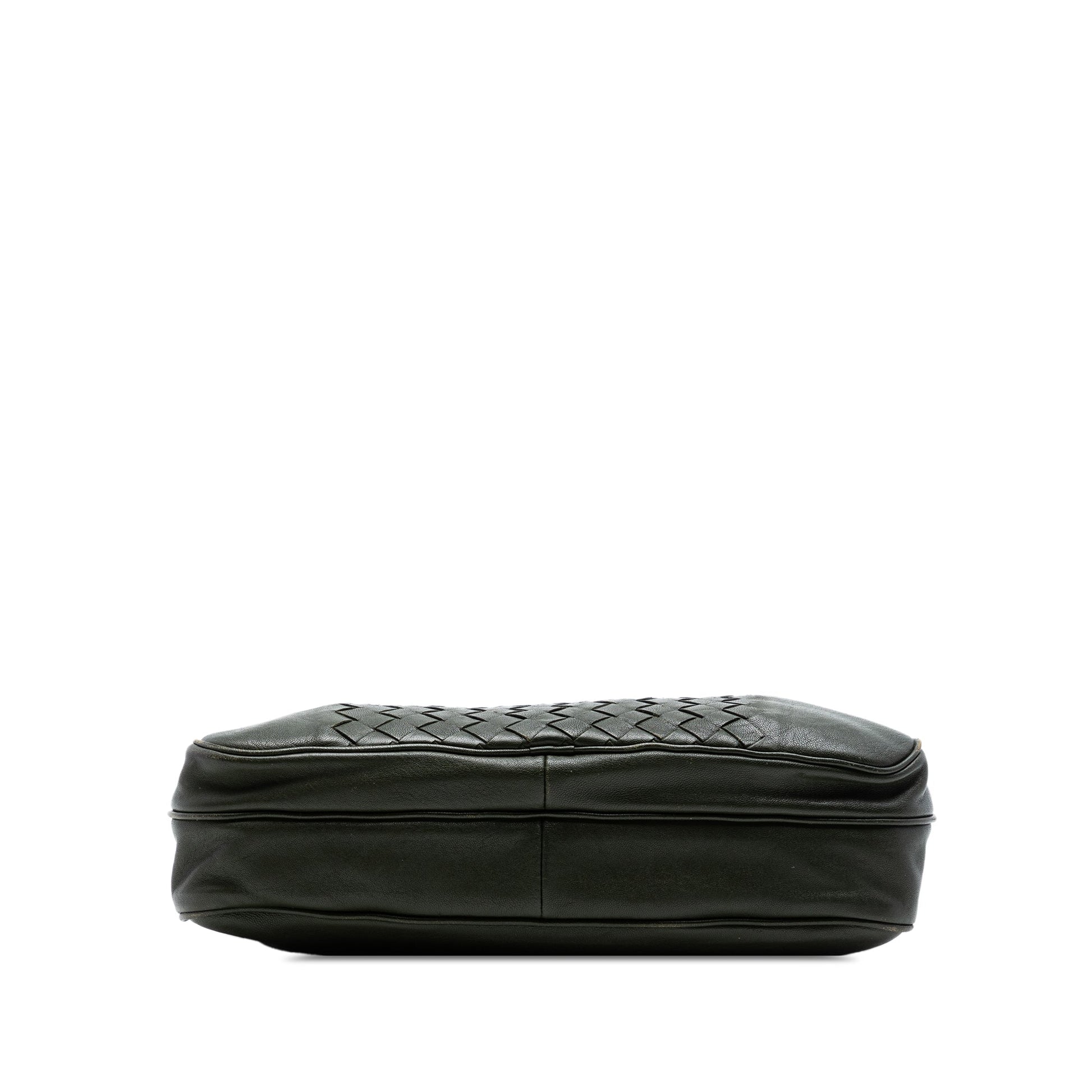 Bottega Veneta Intrecciato Trimmed Nappa Crossbody