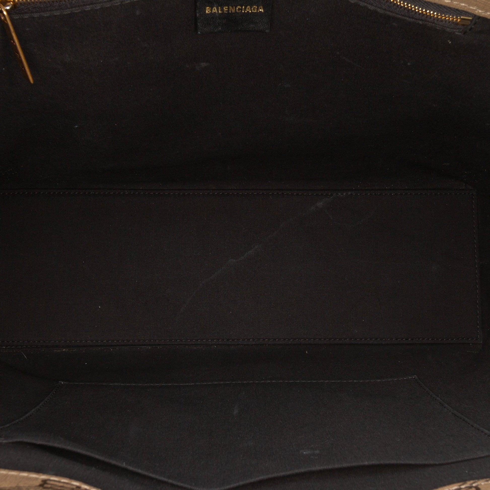 Balenciaga BB Monogram Coated Canvas Signature Shopper M