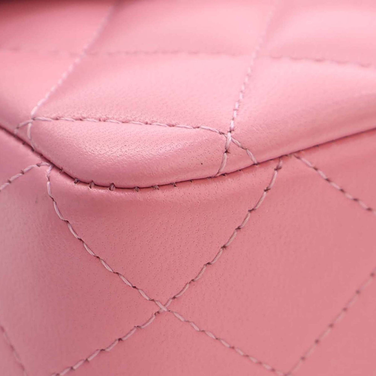 Chanel Mini Rectangular Classic Lambskin Top Handle Flap