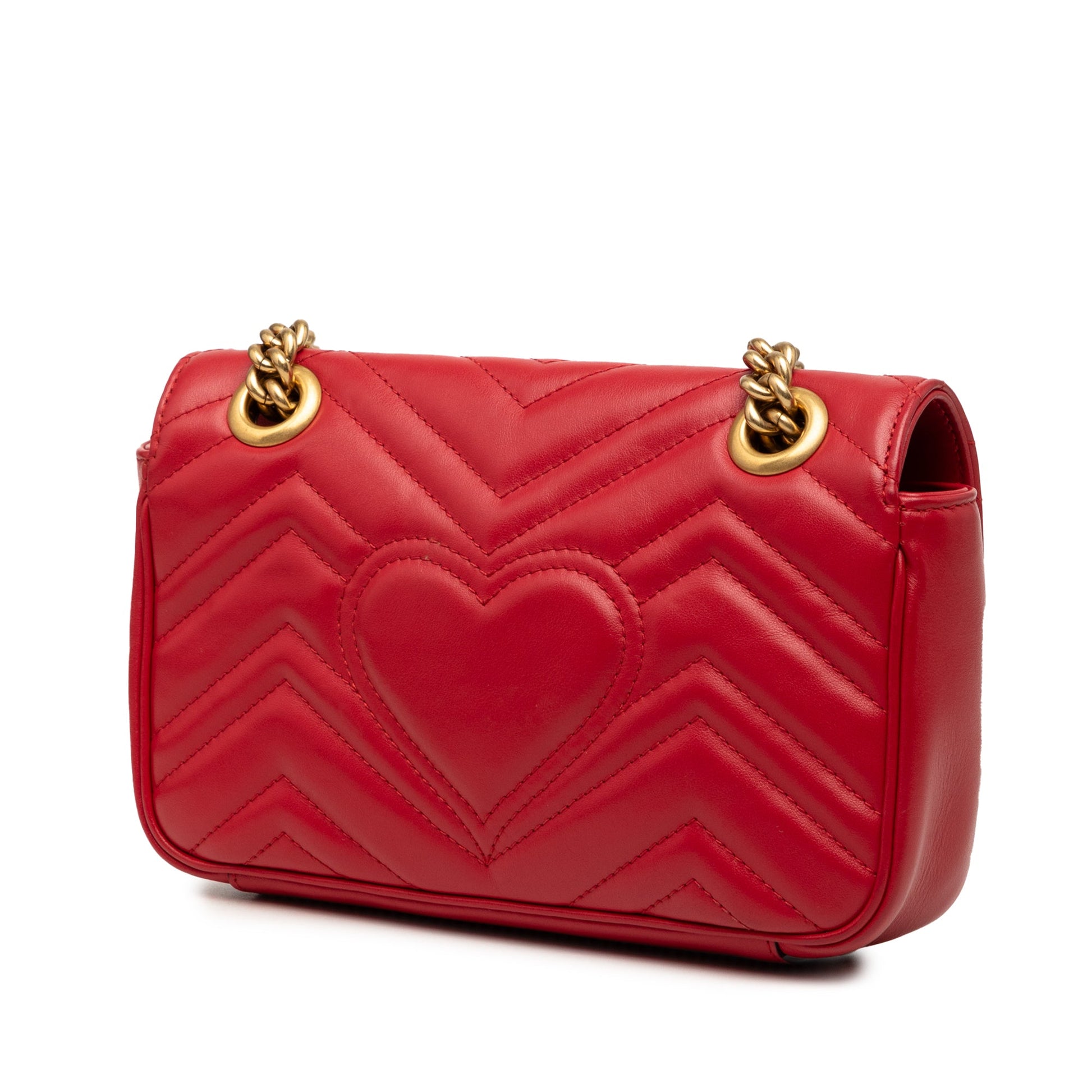 Gucci Small GG Marmont Matelasse Calfskin Shoulder Bag