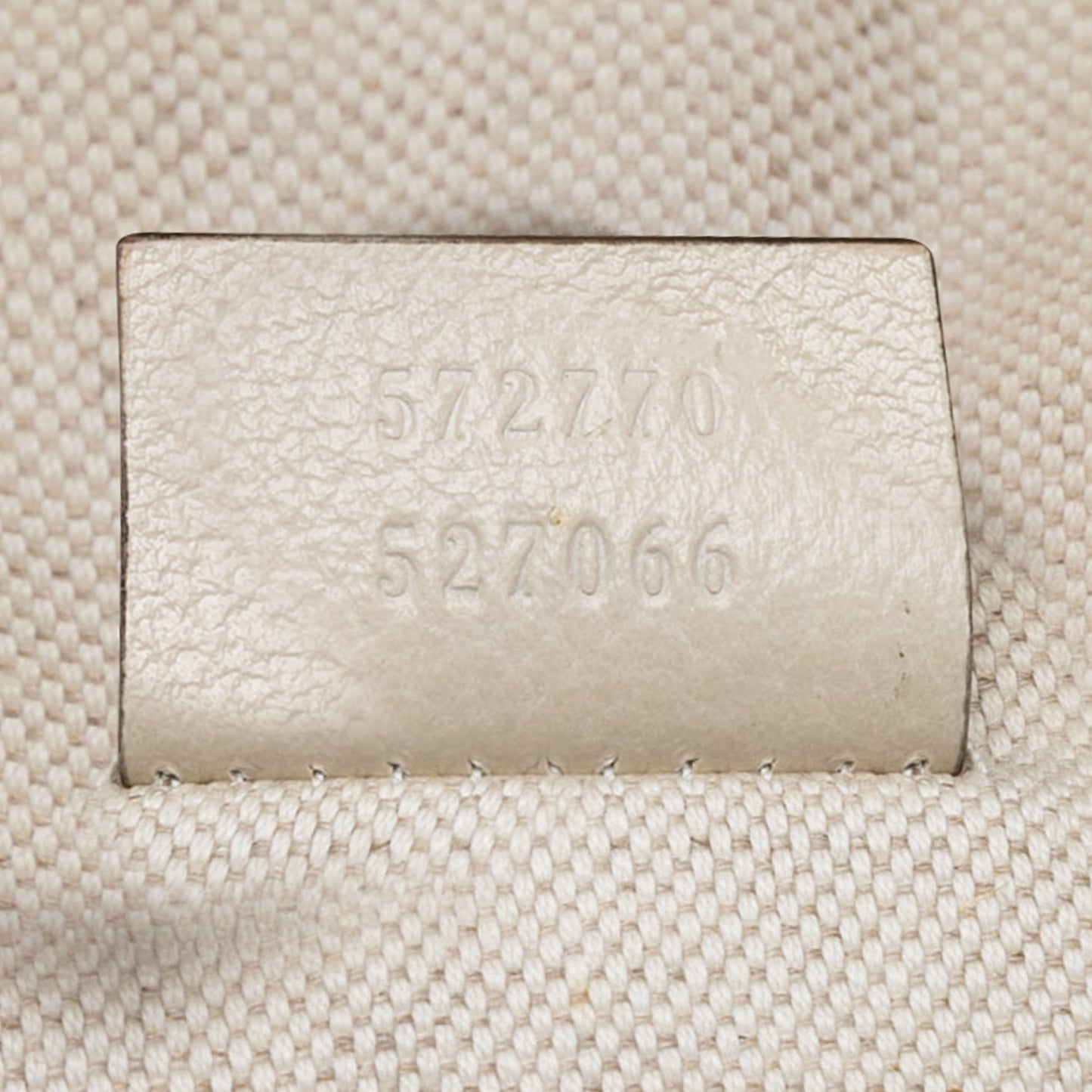 Leather Logo Clutch