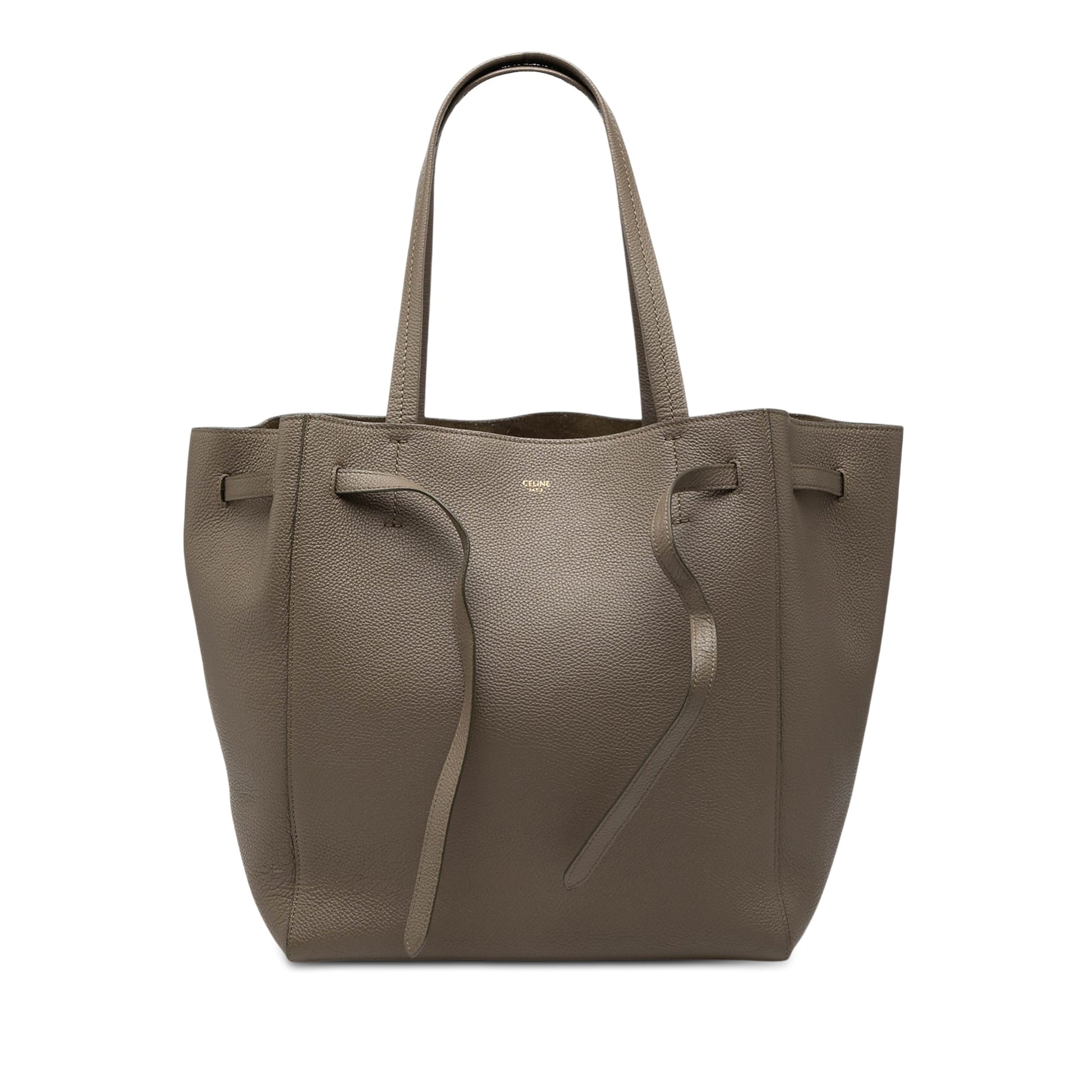 Celine Small Grained Calfskin Phantom Cabas Tote
