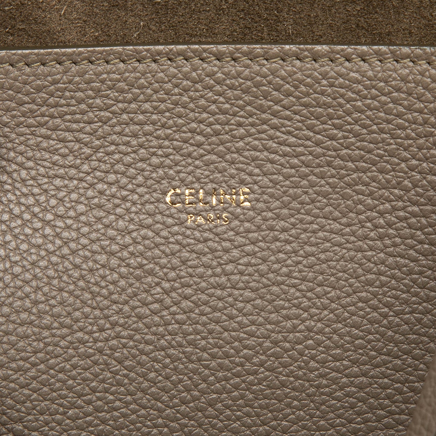 Celine Small Grained Calfskin Phantom Cabas Tote