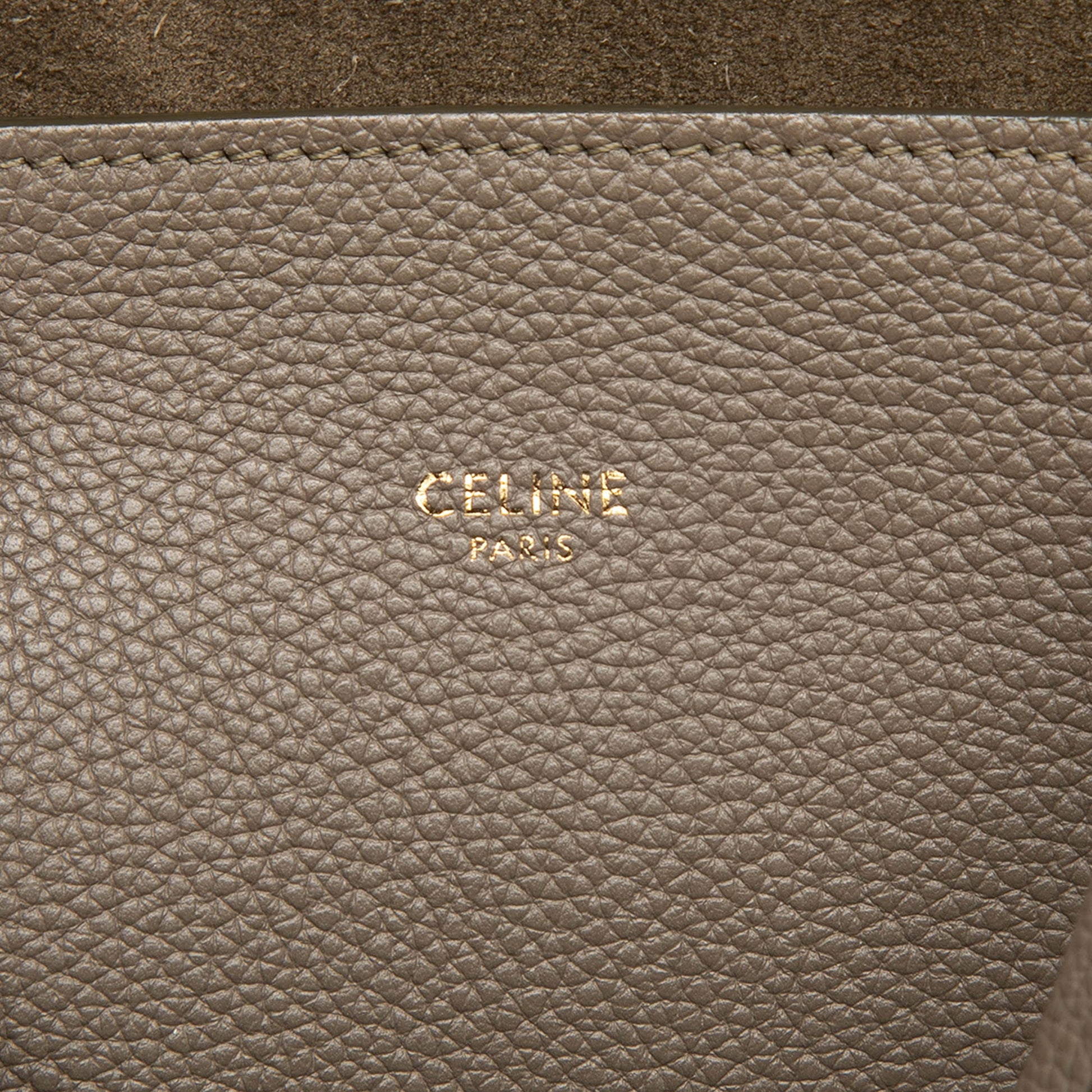 Celine Small Grained Calfskin Phantom Cabas Tote