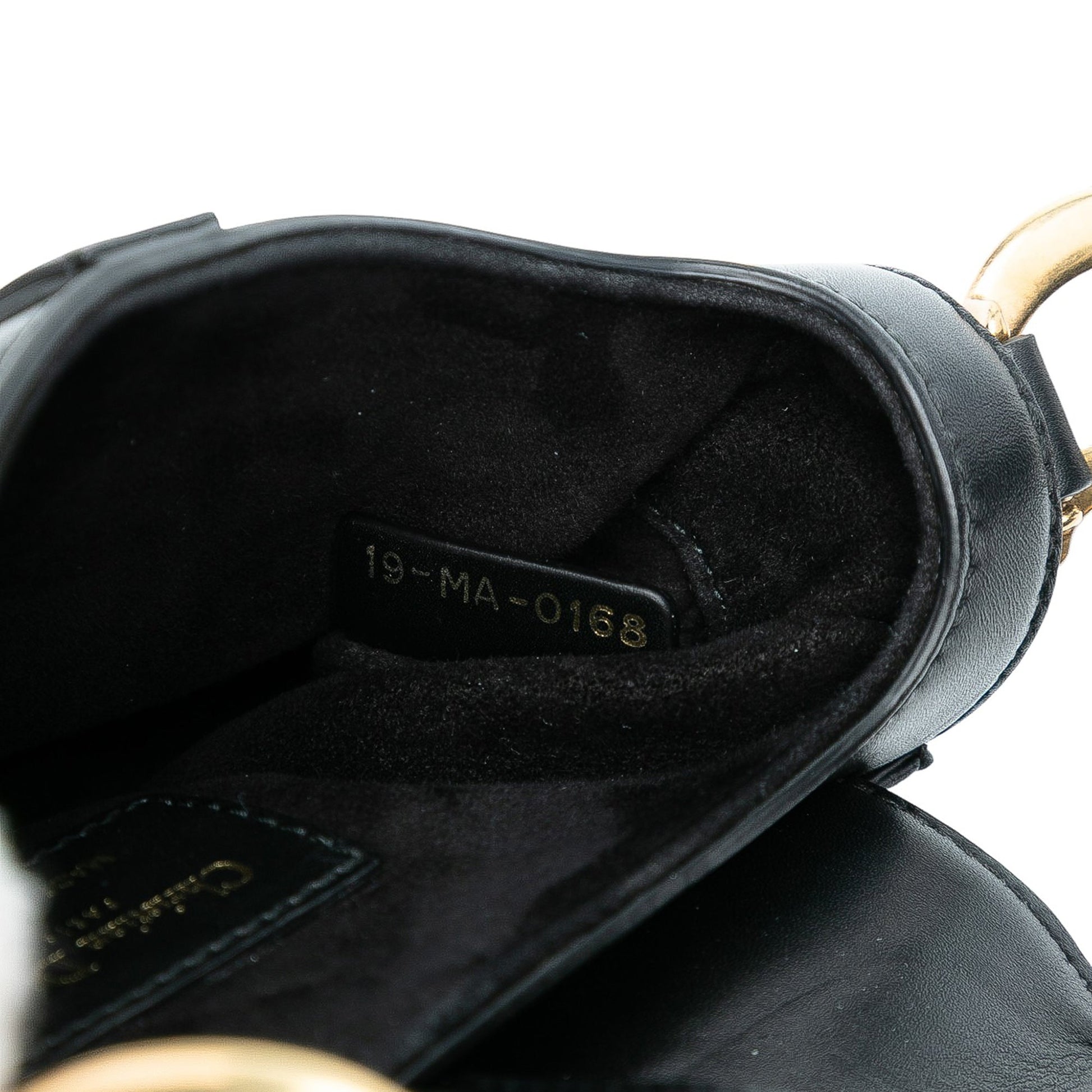 Dior Mini Smooth Calfskin Saddle Bag