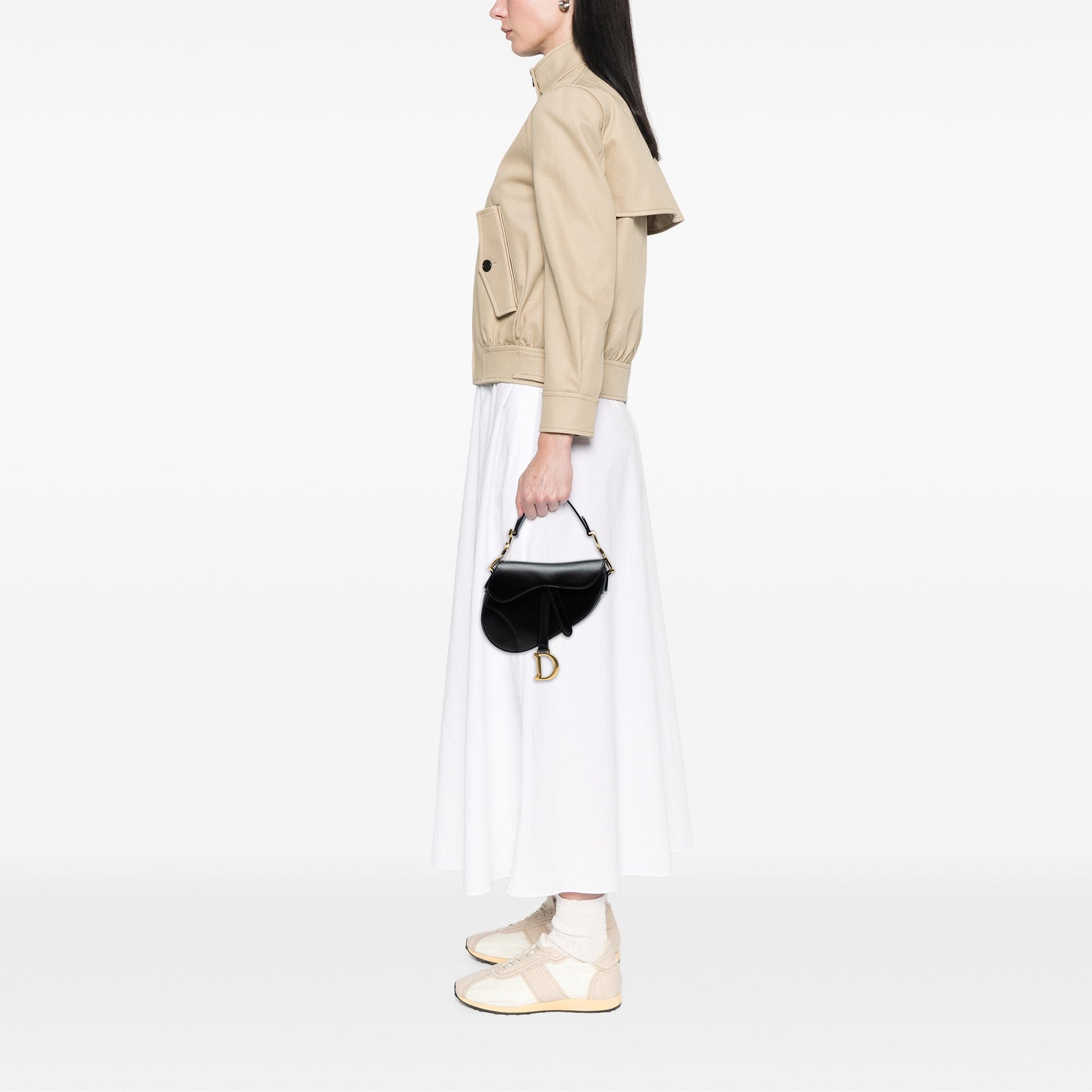 Dior Mini Smooth Calfskin Saddle Bag