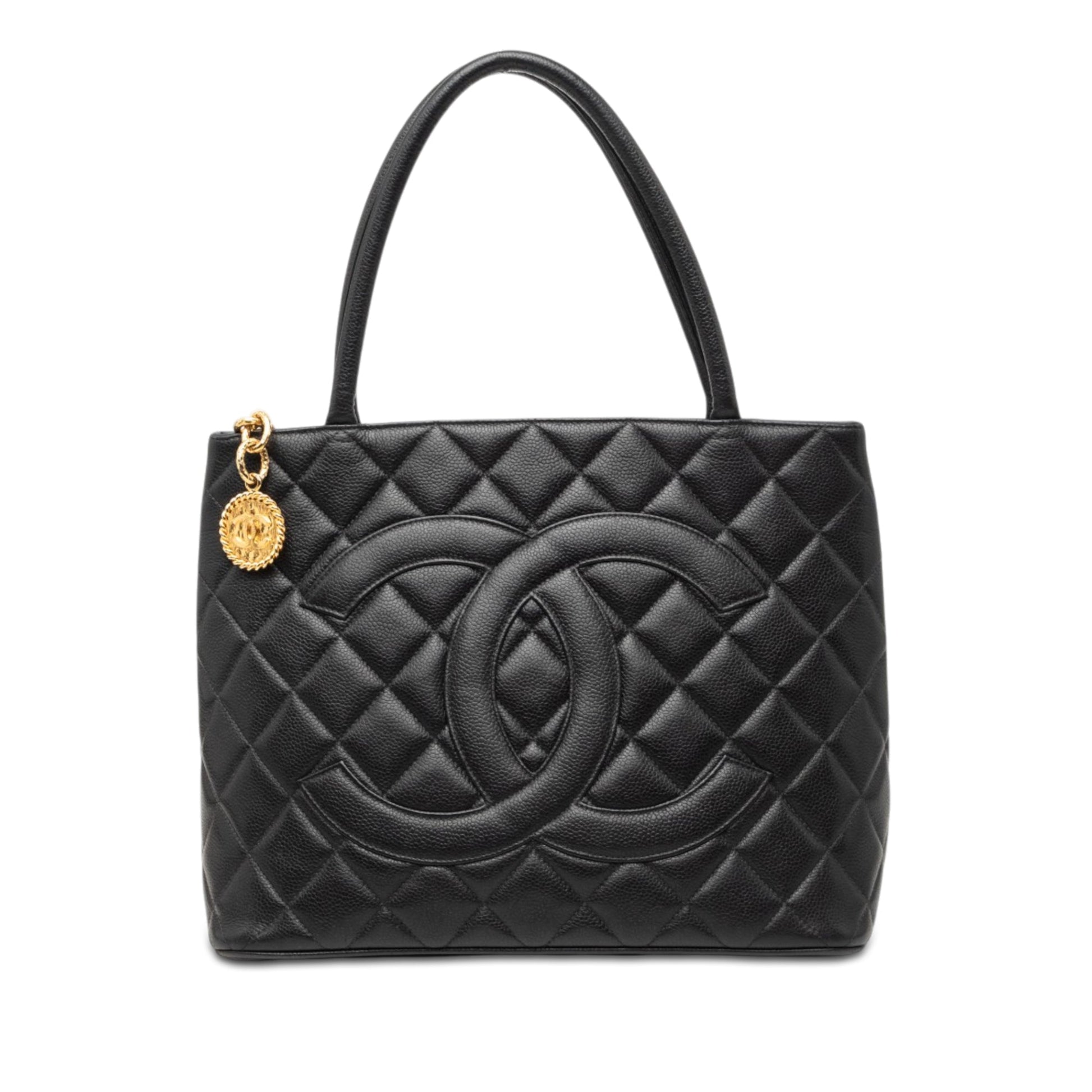 Chanel Caviar Medallion Tote