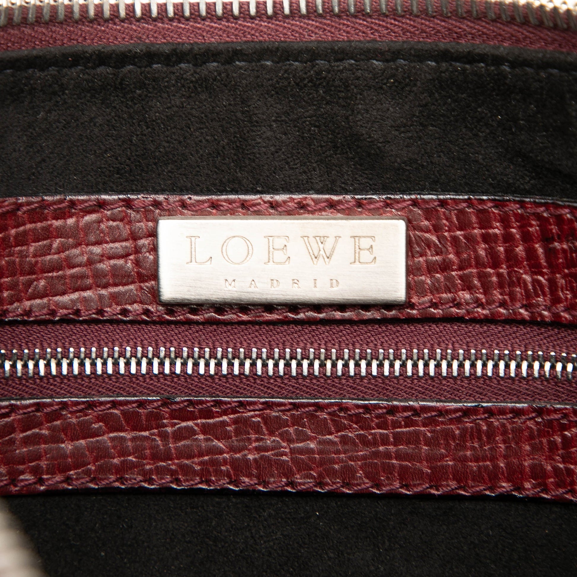 LOEWE Textured Leather Shoulder Bag