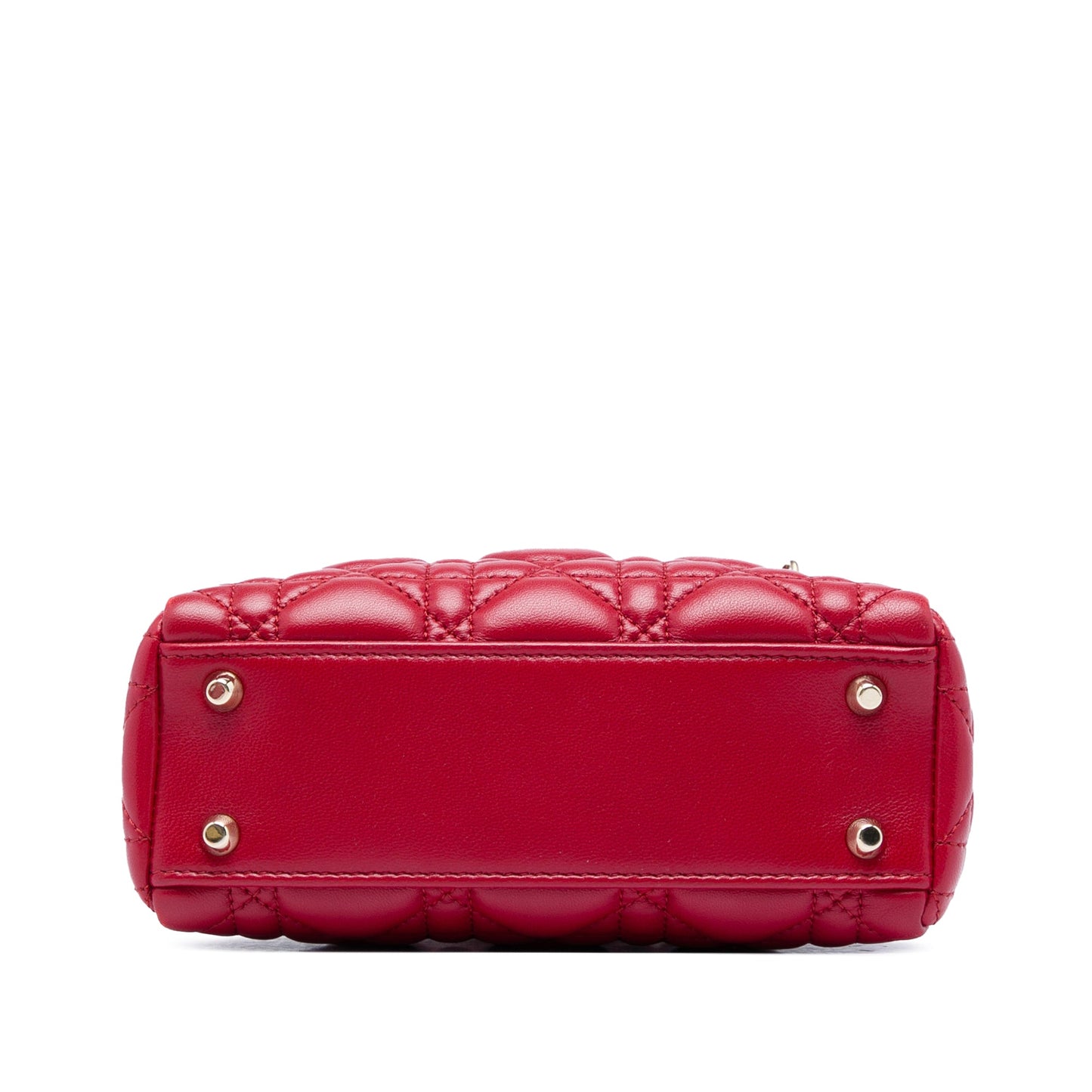 Dior Mini Lambskin Cannage Lady Dior
