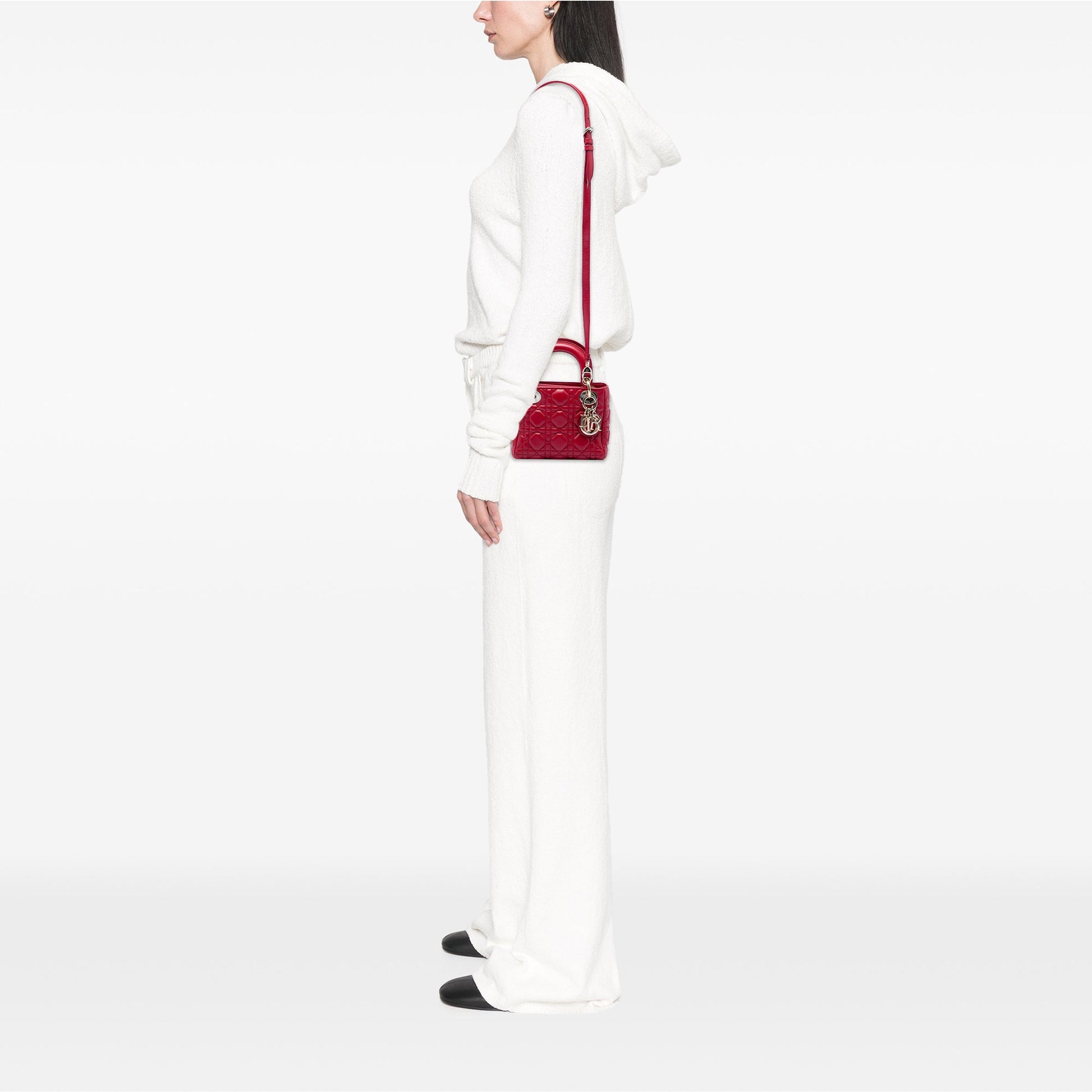 Dior Mini Lambskin Cannage Lady Dior