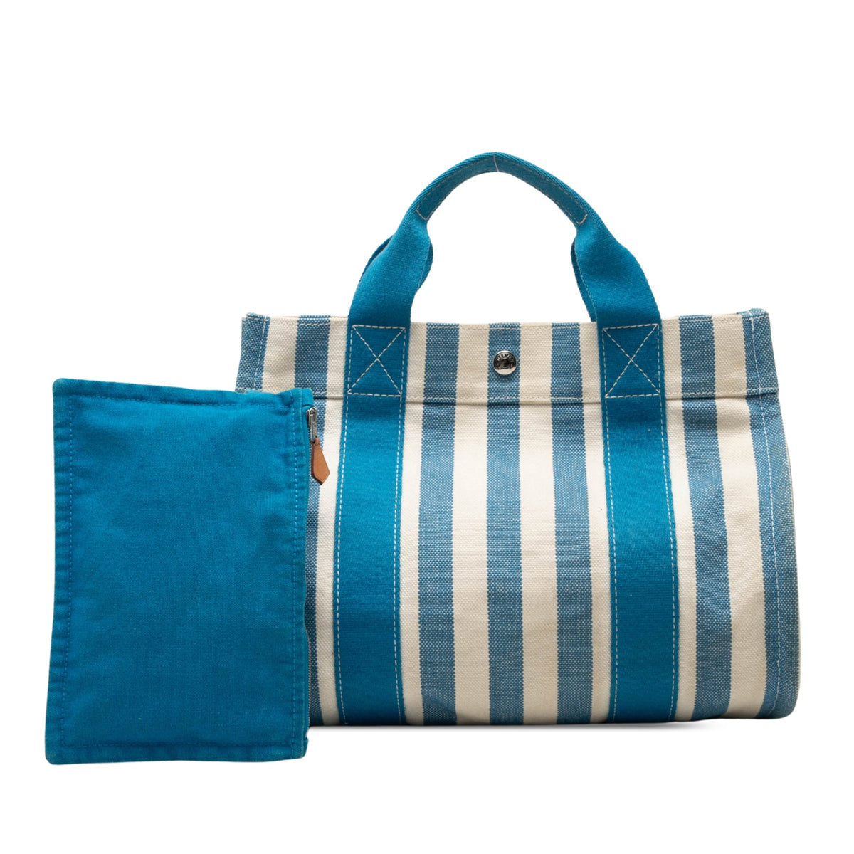 Hermès Toile Cannes PM — Blue