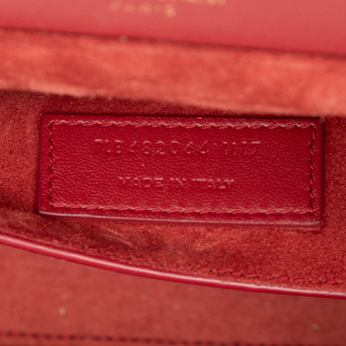 Saint Laurent Medium Calfskin and Suede Bellechasse Bag