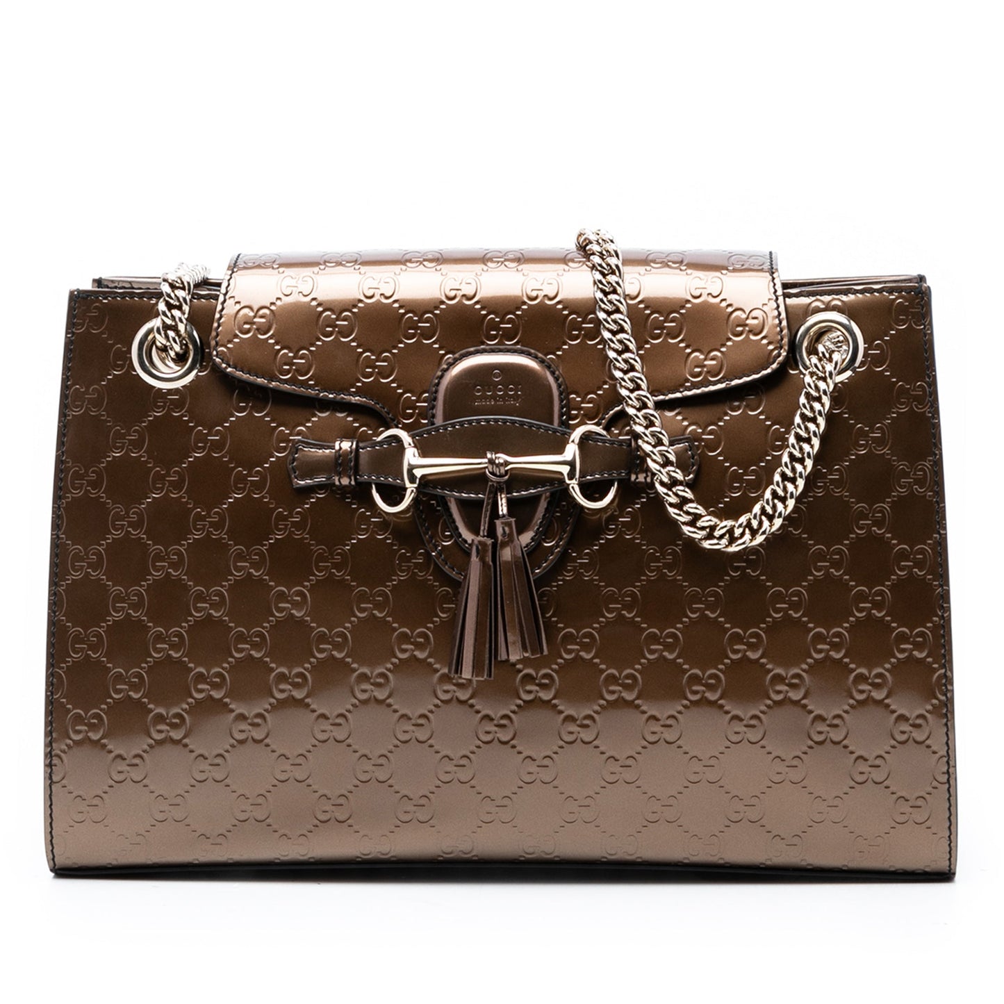 Large Guccissima Emily Shoulder Bag