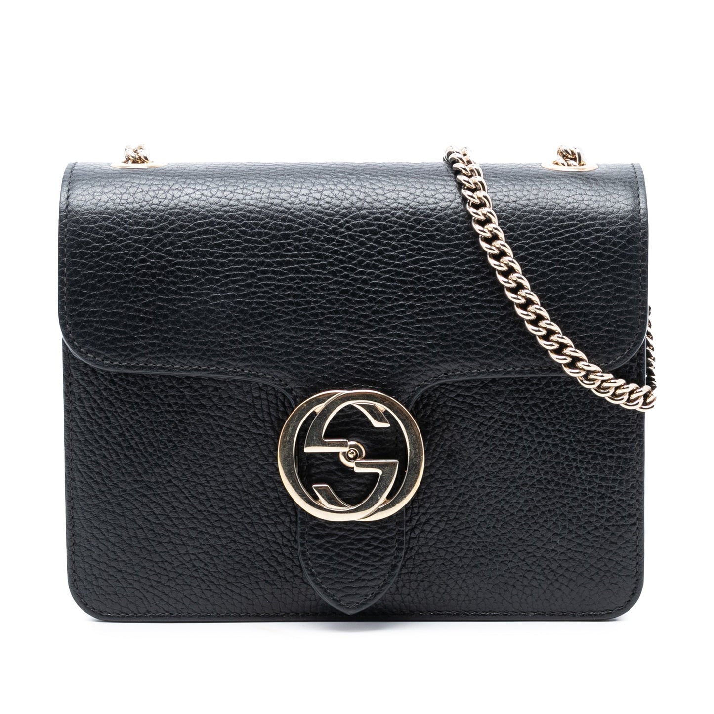 Gucci Small Dollar Calfskin Interlocking G Crossbody