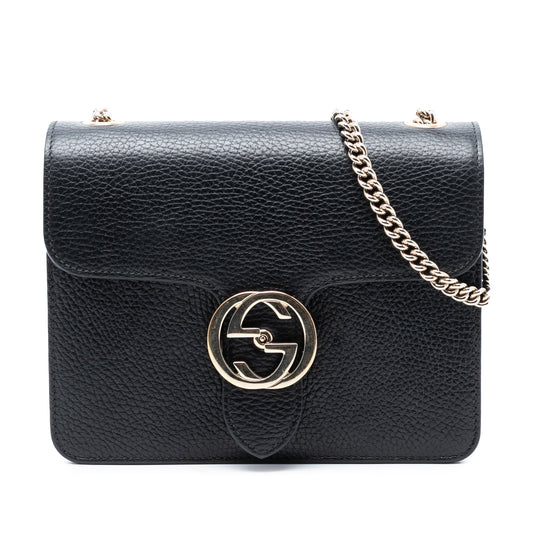Gucci Small Dollar Calfskin Interlocking G Crossbody