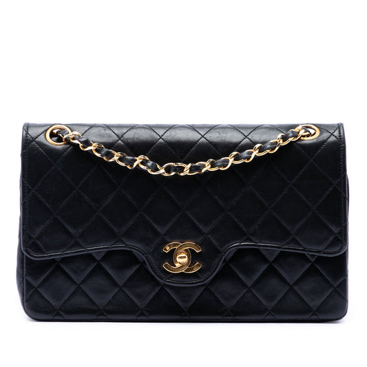 Chanel Medium CC Quilted Lambskin Double Flap