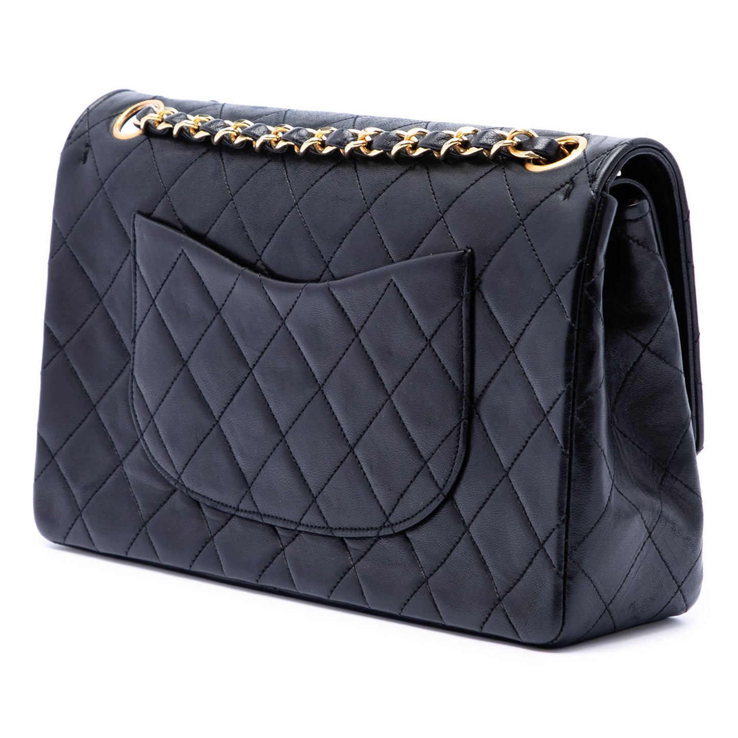 Chanel Medium CC Quilted Lambskin Double Flap