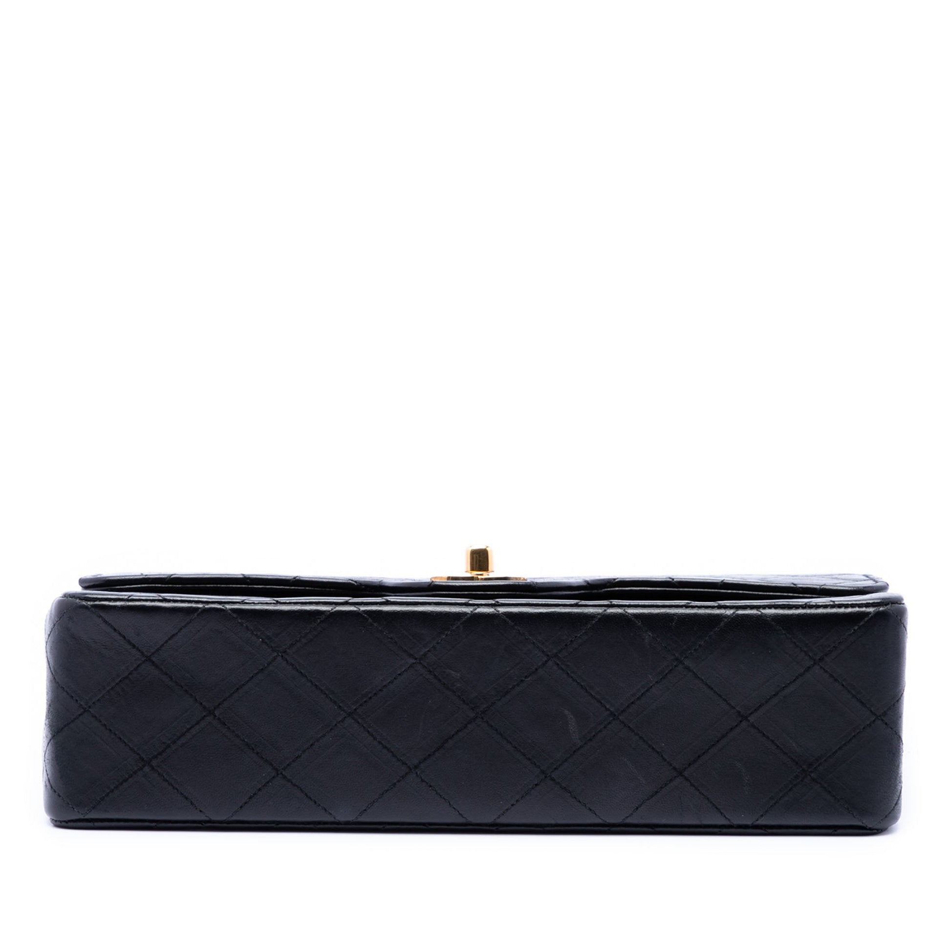 Chanel Medium CC Quilted Lambskin Double Flap