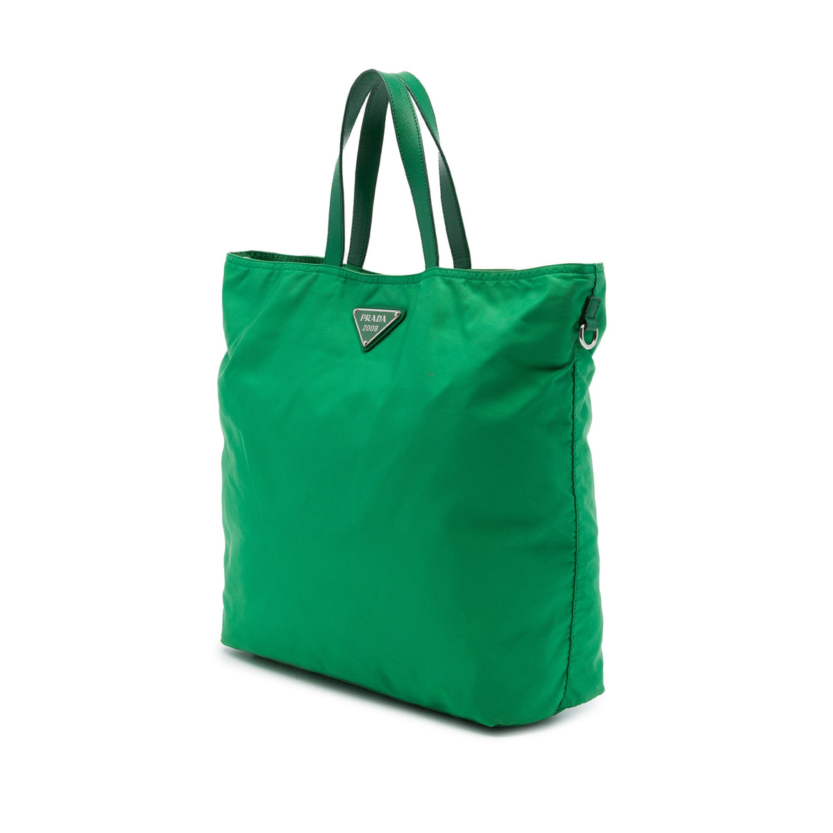 Prada Beijing Olympics Tessuto Teddy Bear Tote — Green