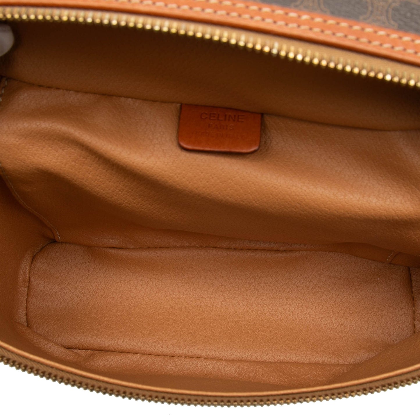 Celine Macadam Coated Canvas Vanity Bag