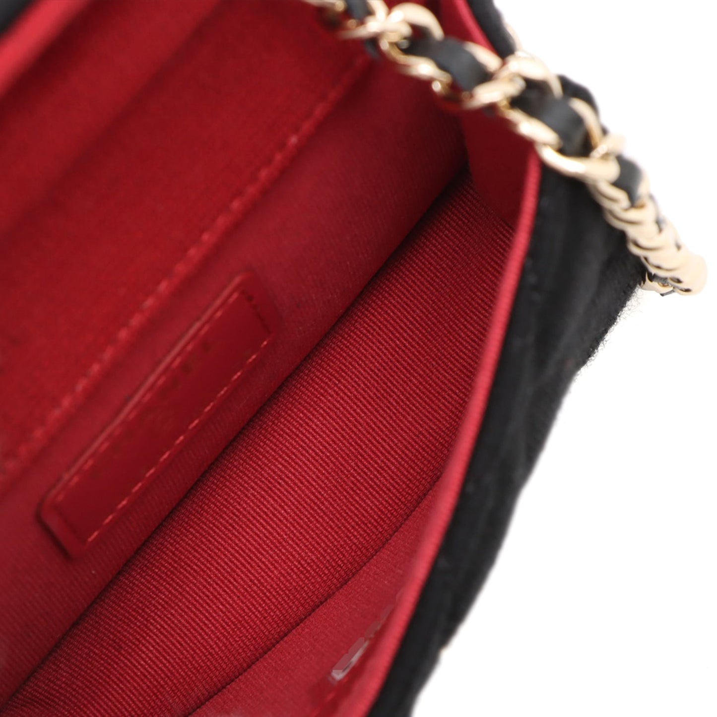 Chanel Mini CC Quilted Jersey VIP Flap