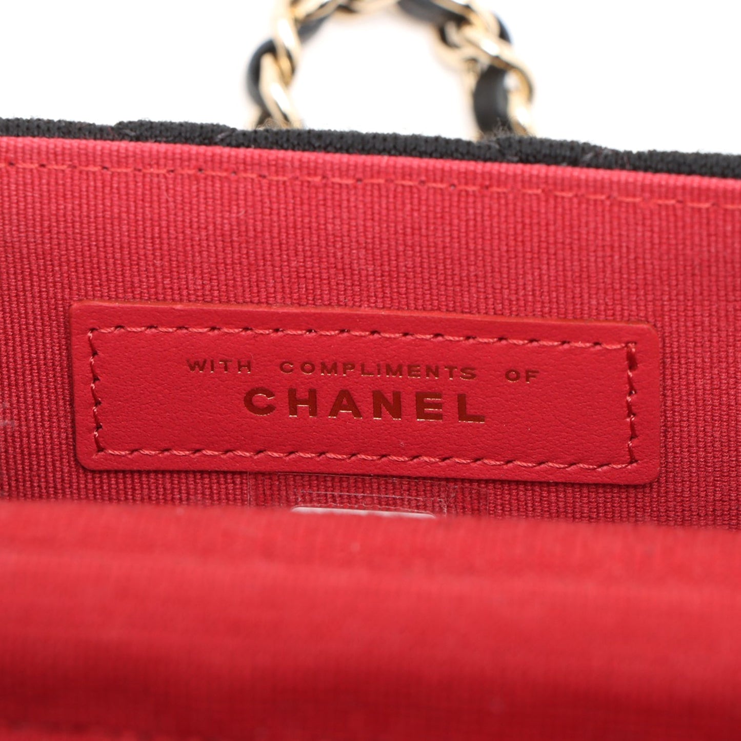 Chanel Mini CC Quilted Jersey VIP Flap