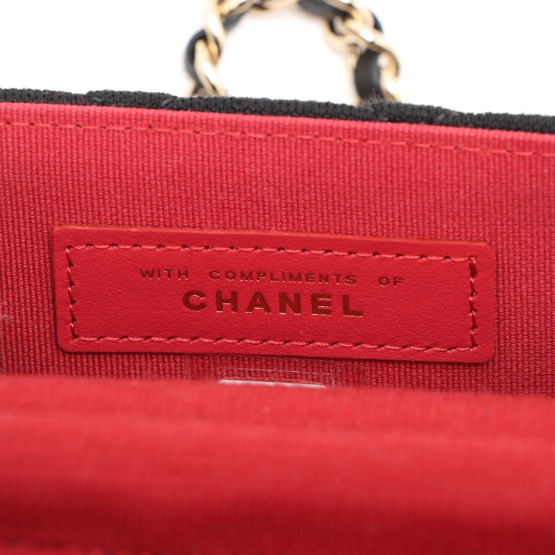 Chanel Mini CC Quilted Jersey VIP Flap