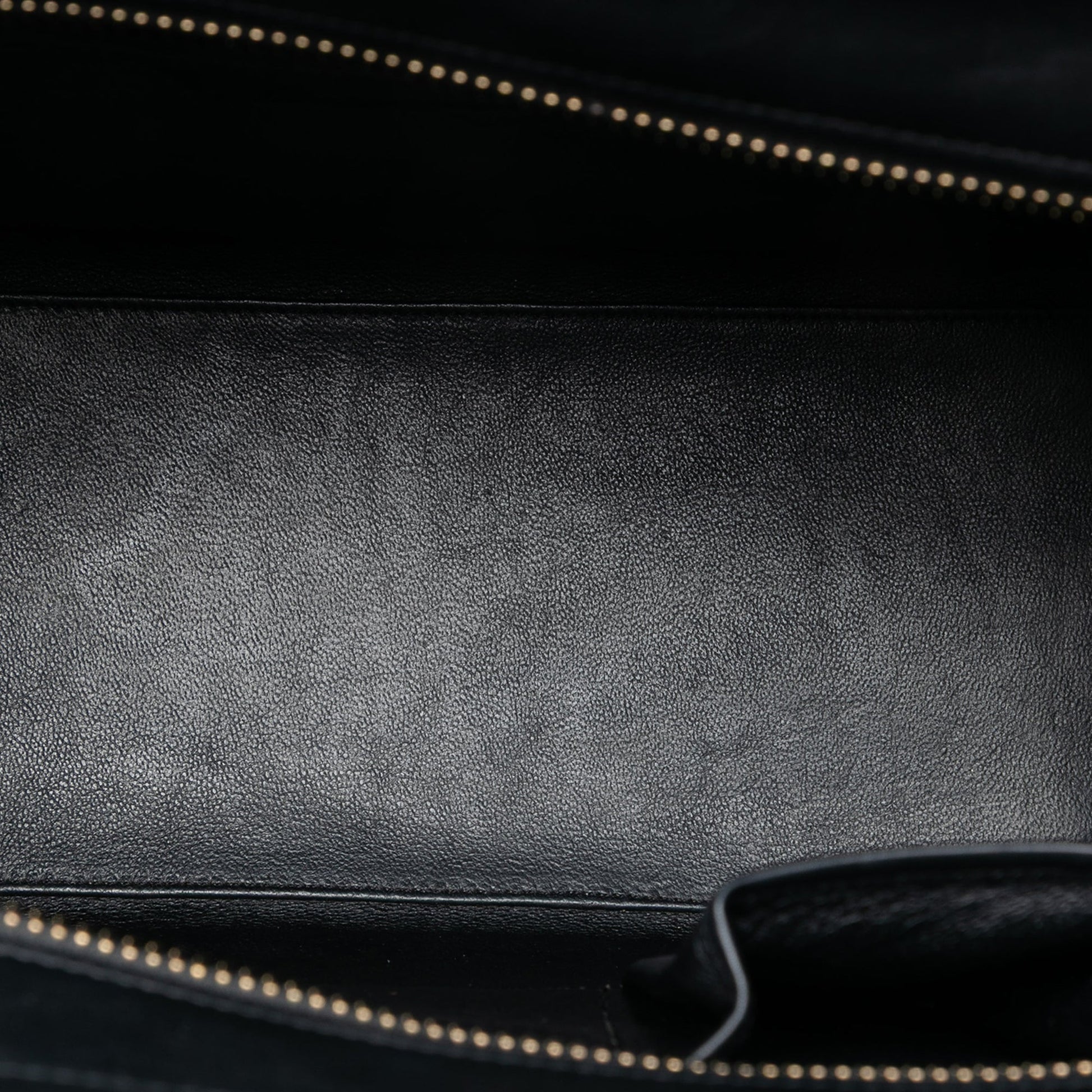 Celine Micro Tricolor Canvas and Leather Luggage Tote