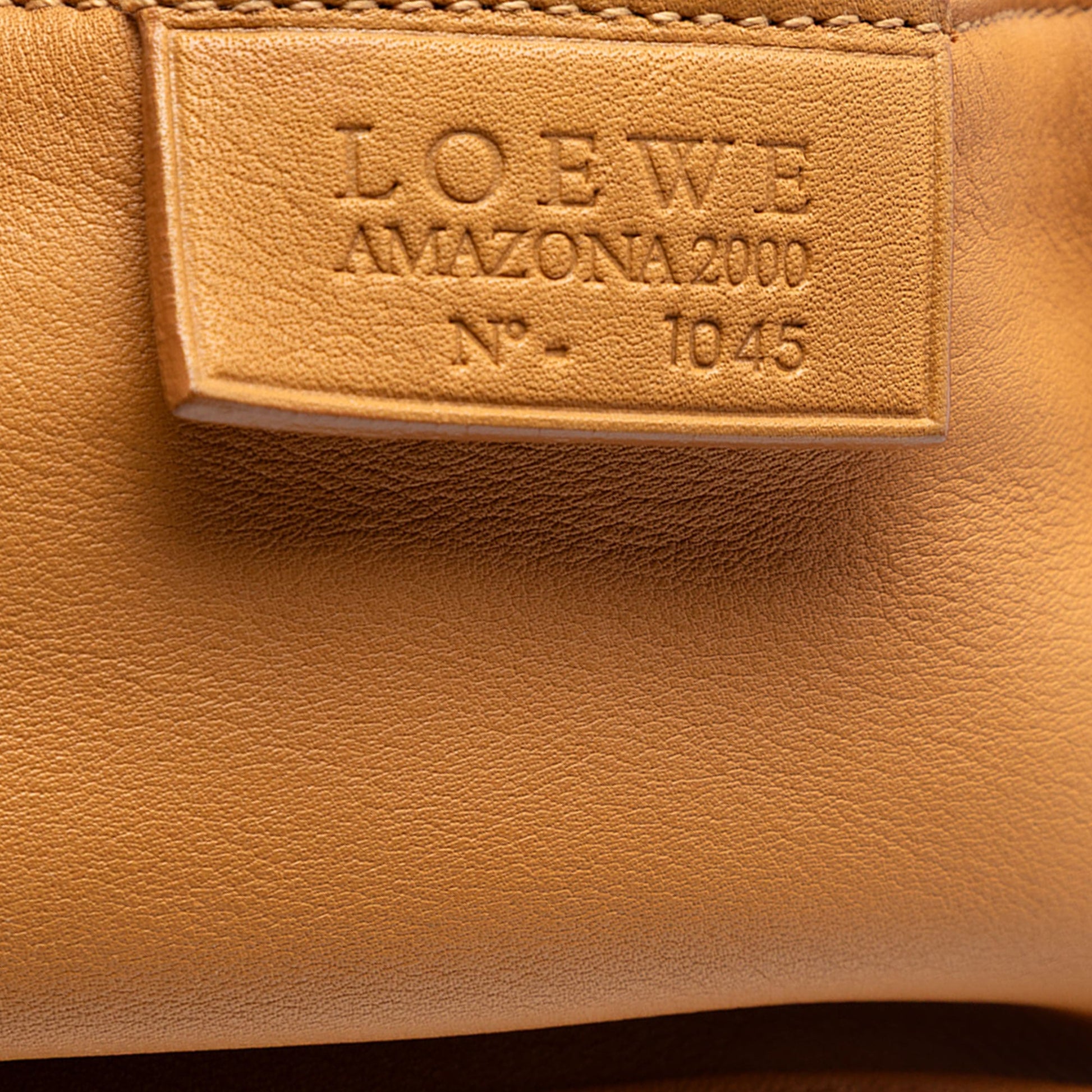 LOEWE Vinyl Amazona 2000 Handbag