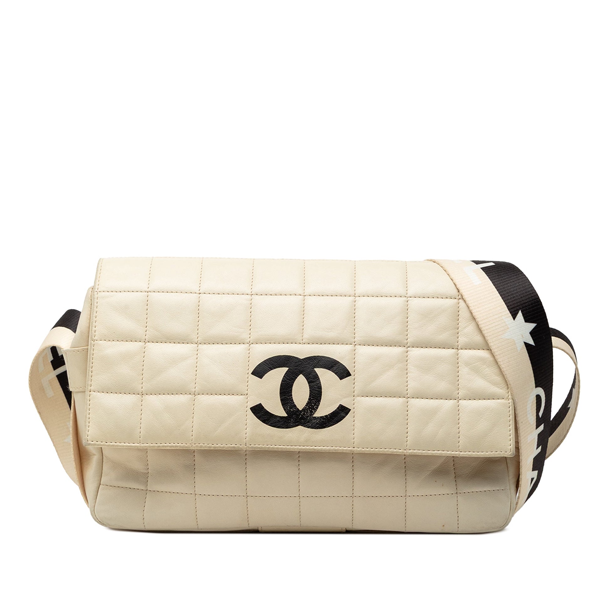 Chanel Chocolate Bar Lambskin Sport Line Crossbody