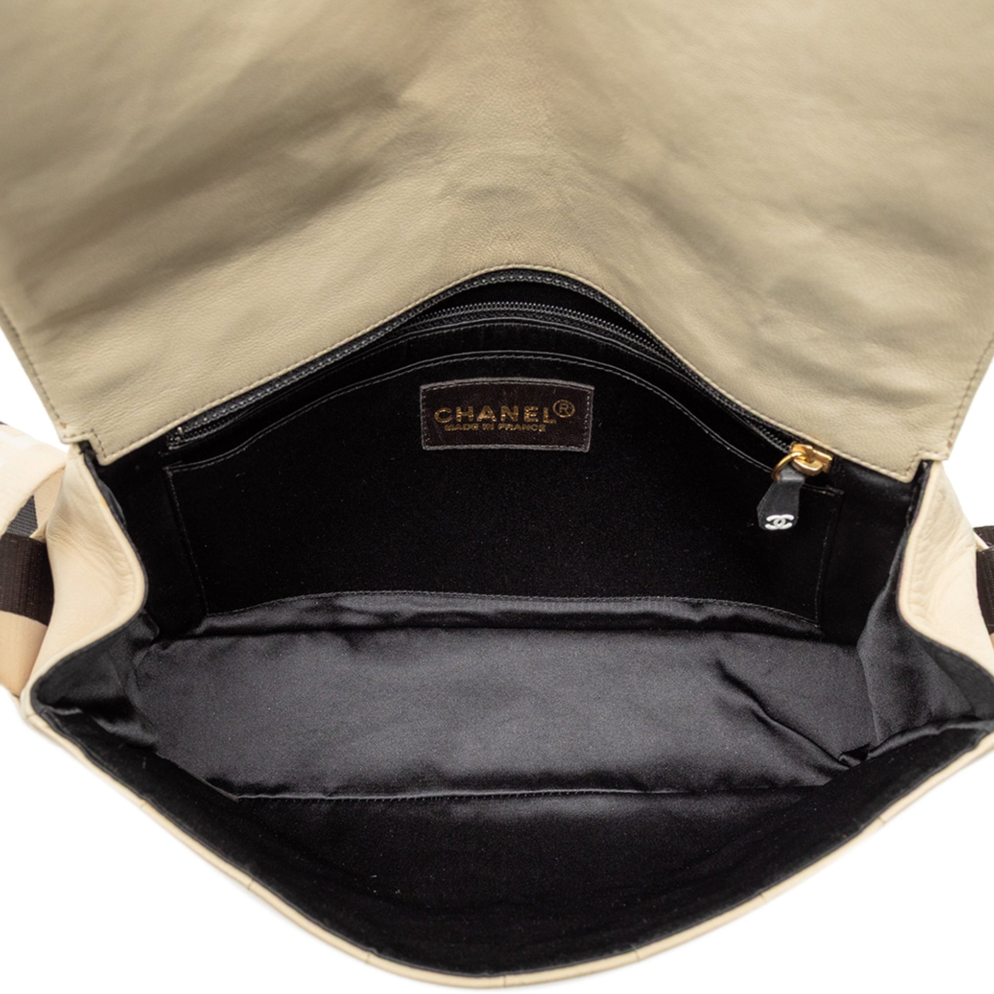 Chanel Chocolate Bar Lambskin Sport Line Crossbody