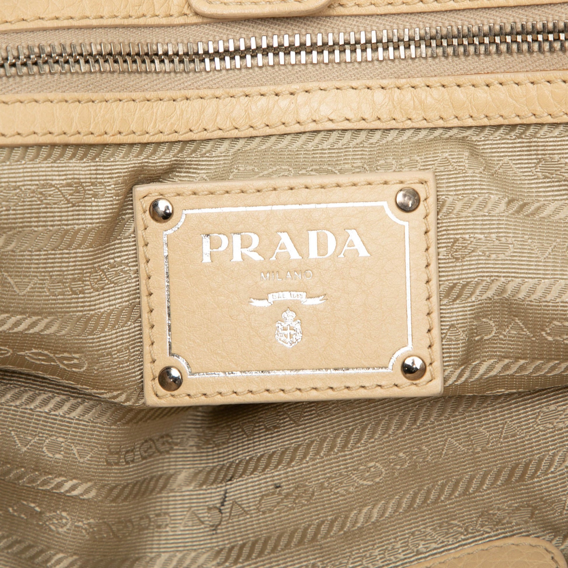 Prada Vitello Daino Tote