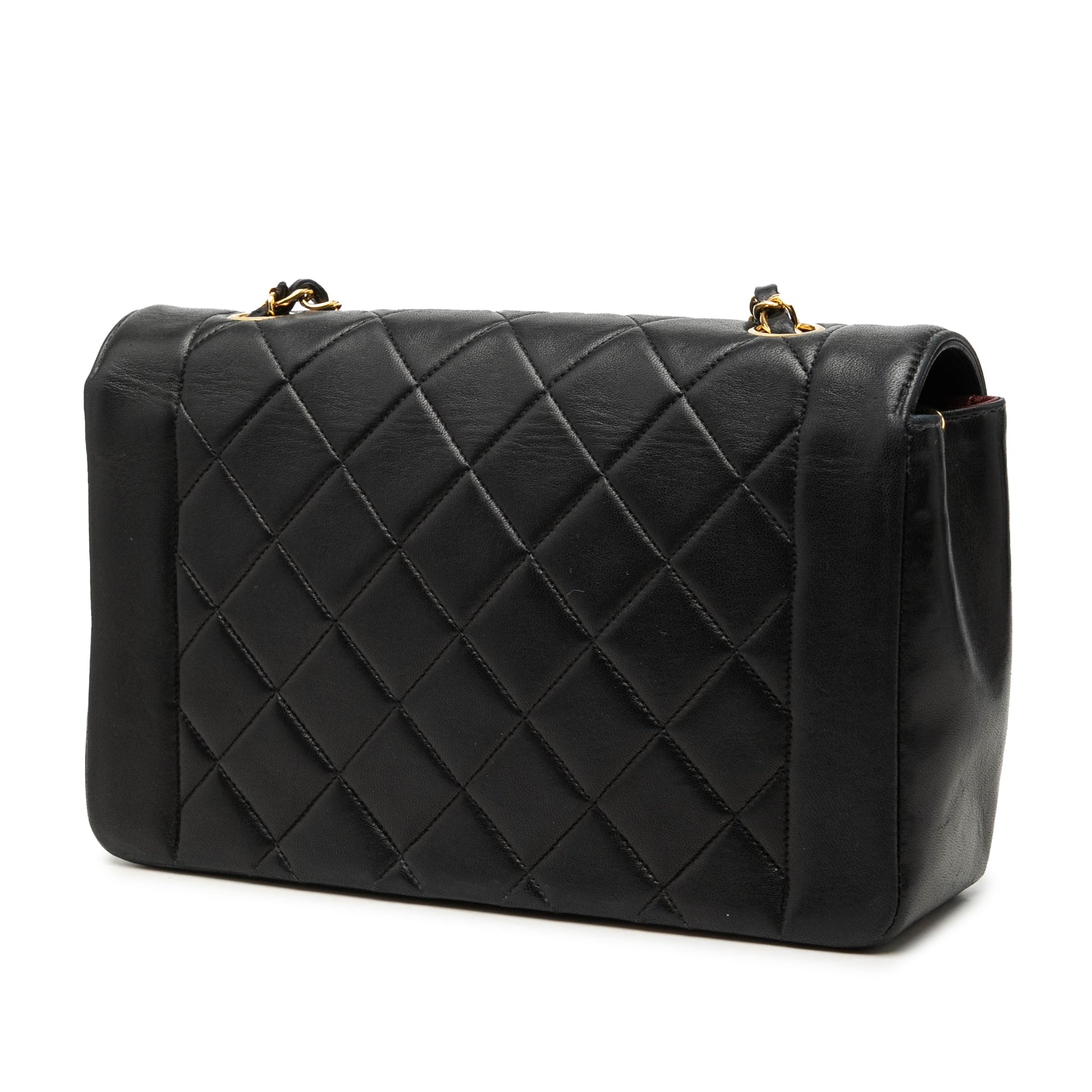 Chanel Medium Lambskin Diana Flap