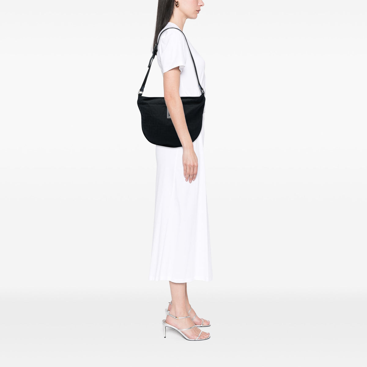 Fendi Zucca Nylon Hobo