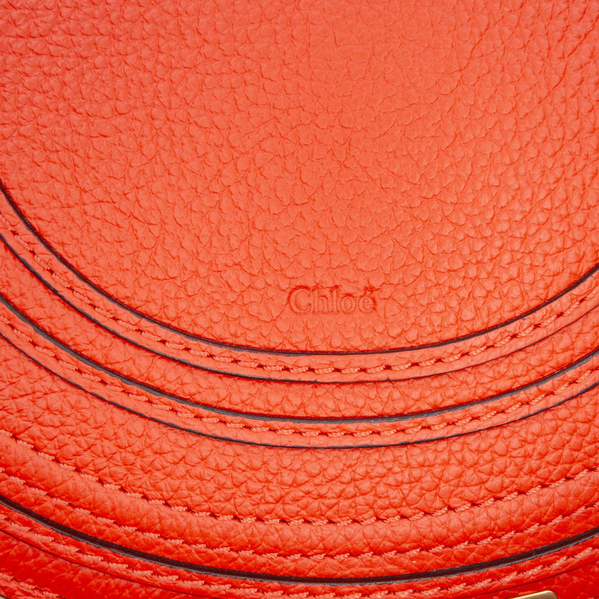 Chloé Small Raffia Marcie Saddle Crossbody