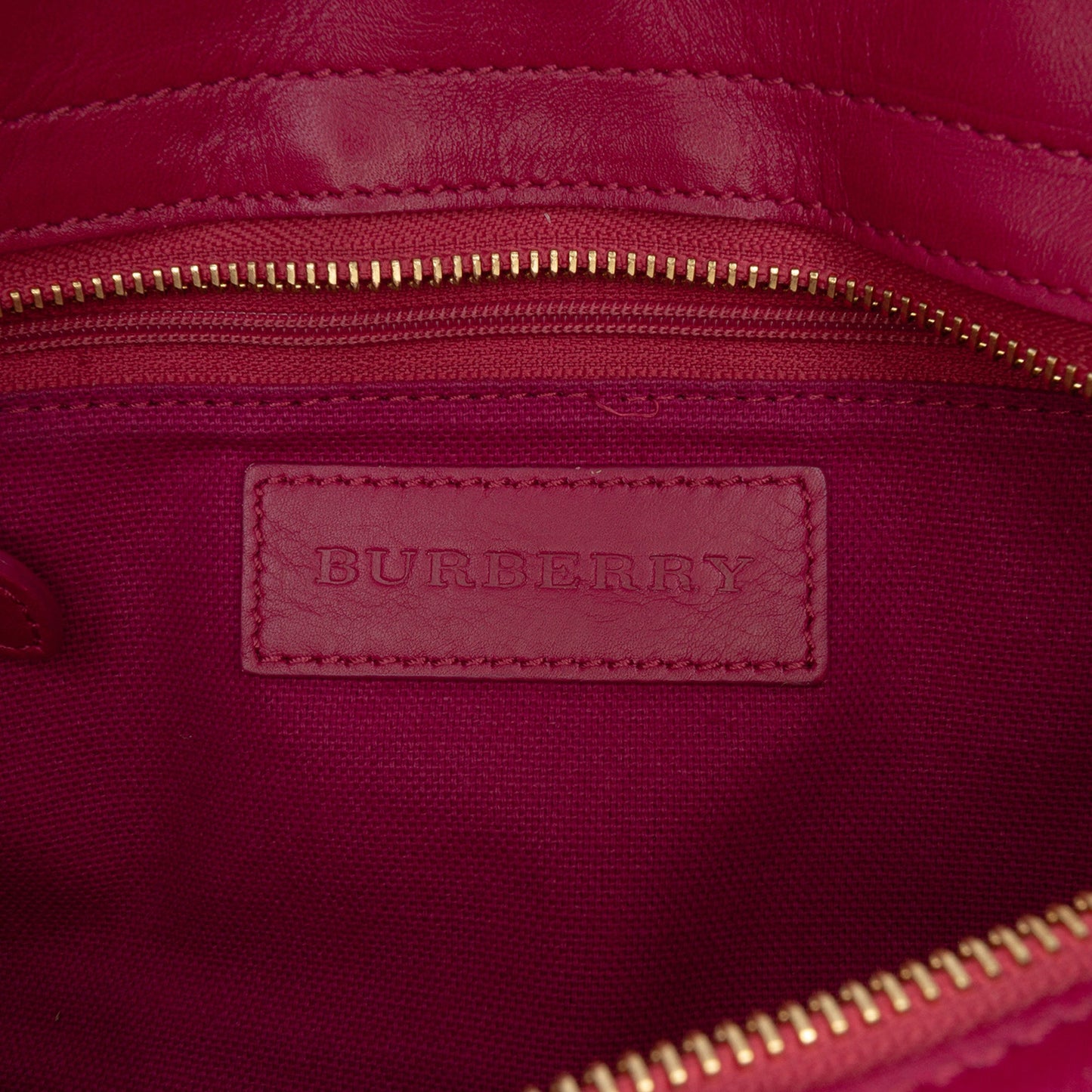 Burberry Haymarket Check Stripes Coated Canvas Crossbody