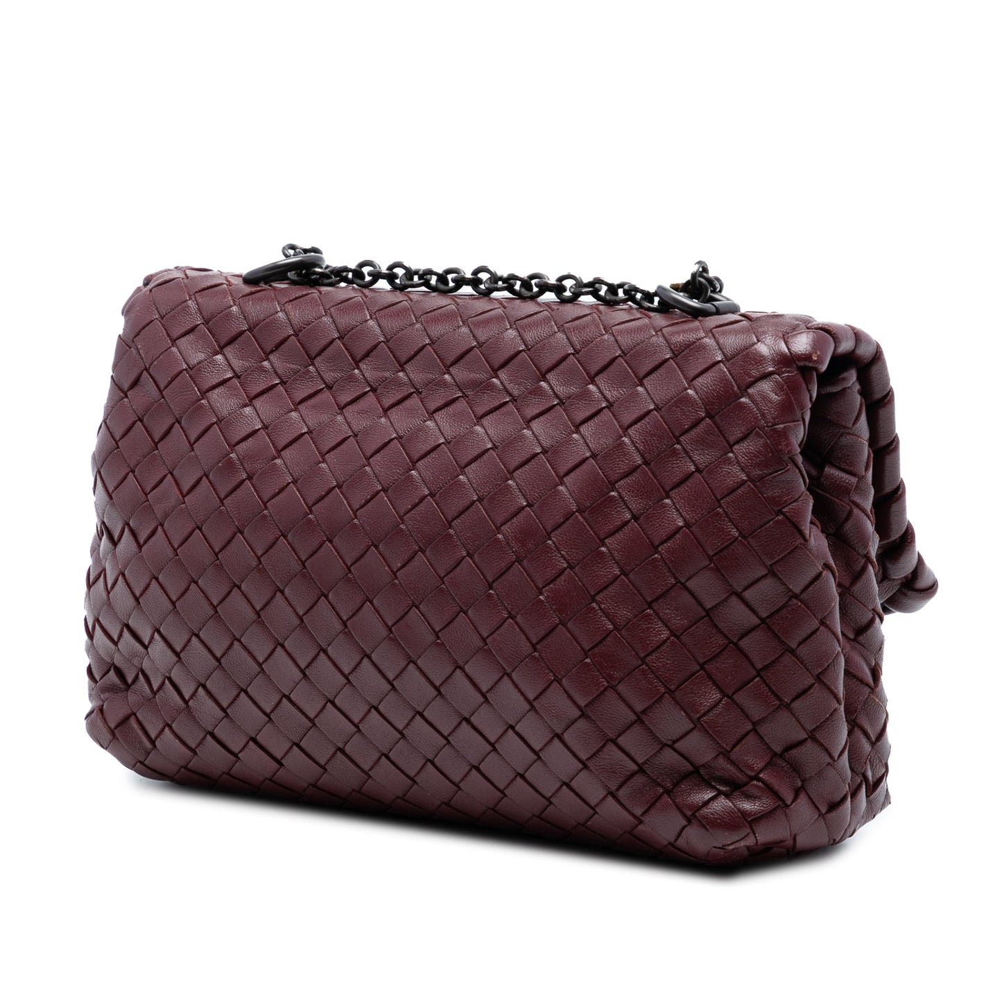 Bottega Veneta Baby Nappa Intrecciato Olimpia Crossbody