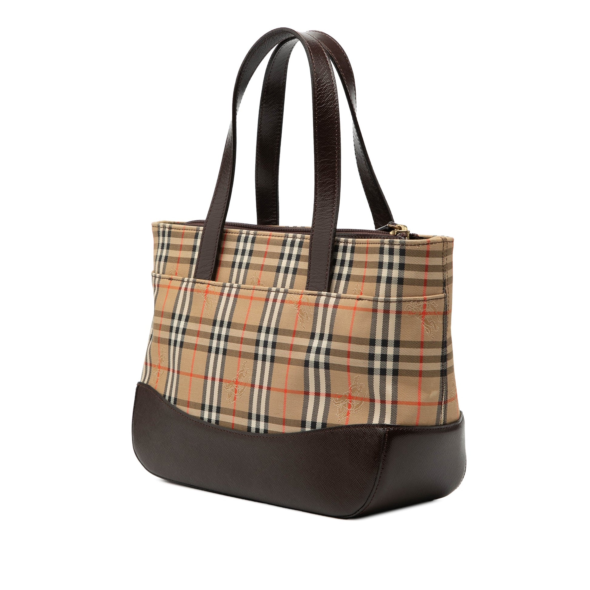Haymarket Check Canvas Tote