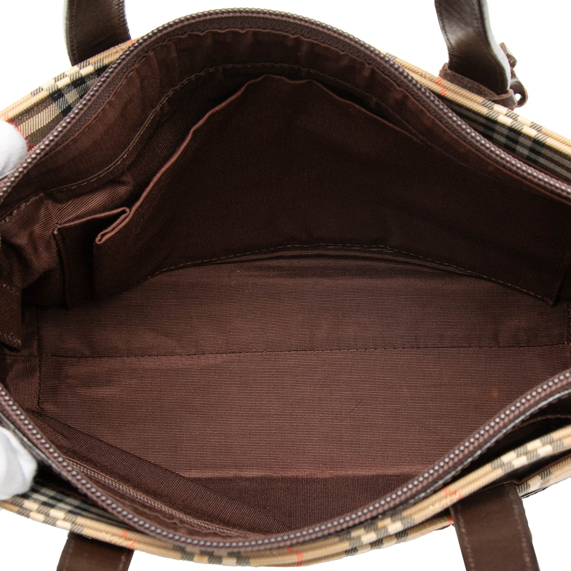 Haymarket Check Canvas Tote