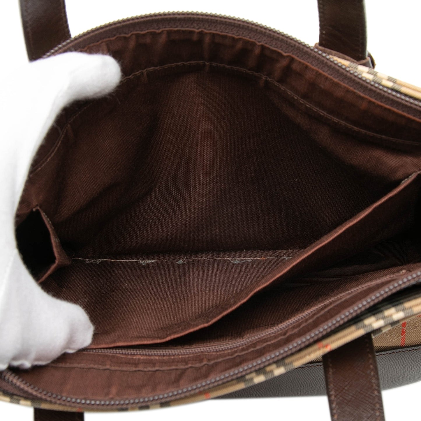 Haymarket Check Canvas Tote