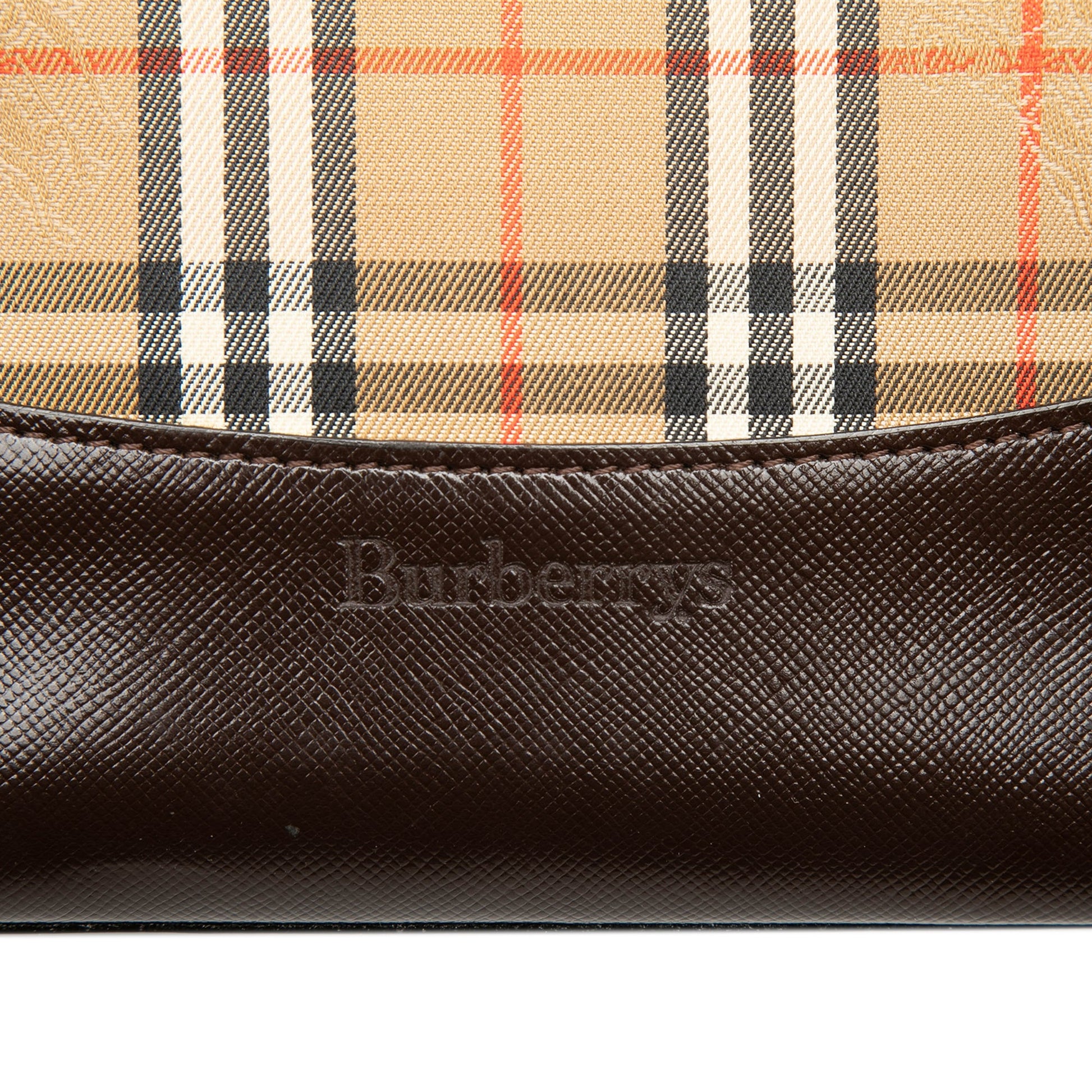 Haymarket Check Canvas Tote